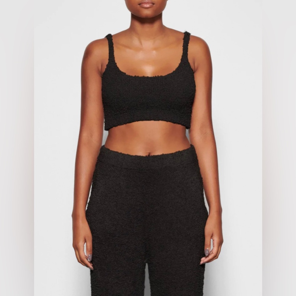 Skims Cozy Collection Cami-NWOT- Black